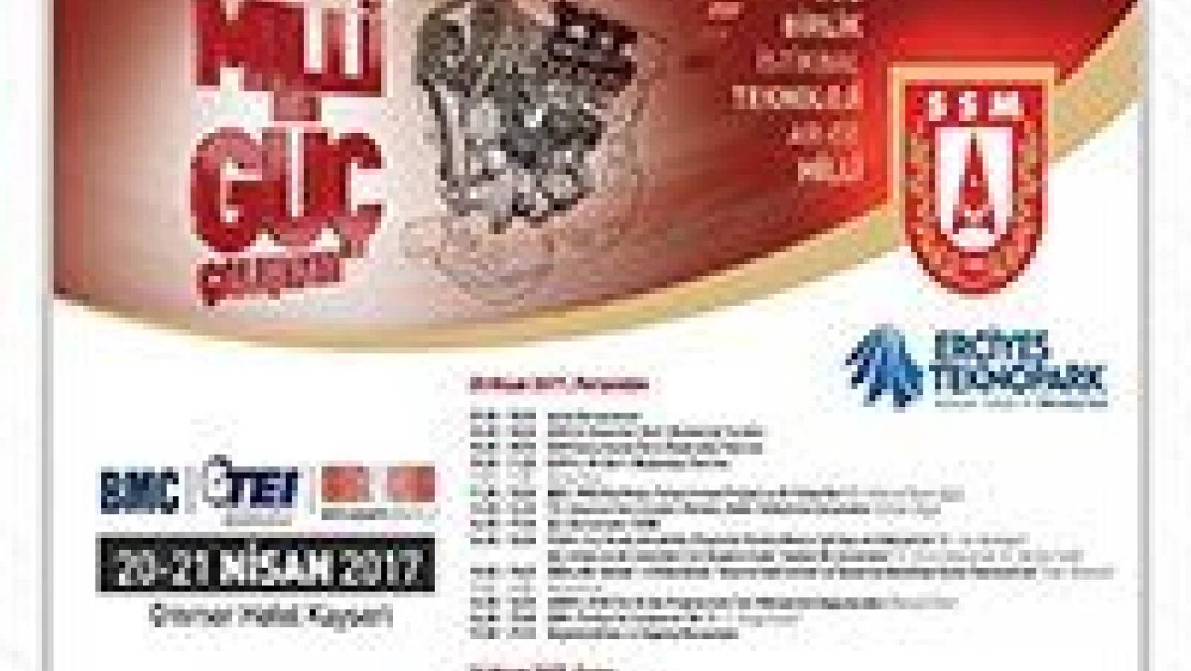 Kayseri'de 'Milli Güç Çalıştayı' düzenlenecek