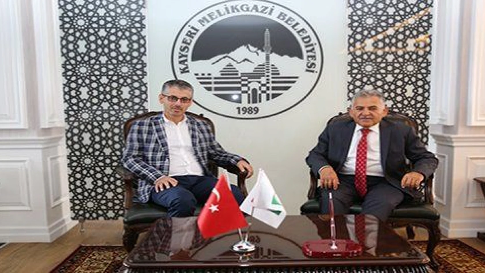 AK Parti Kayseri İl Başkanı Şaban Çopuroğlu'nun Referans Belediye Melikgazi Ziyareti