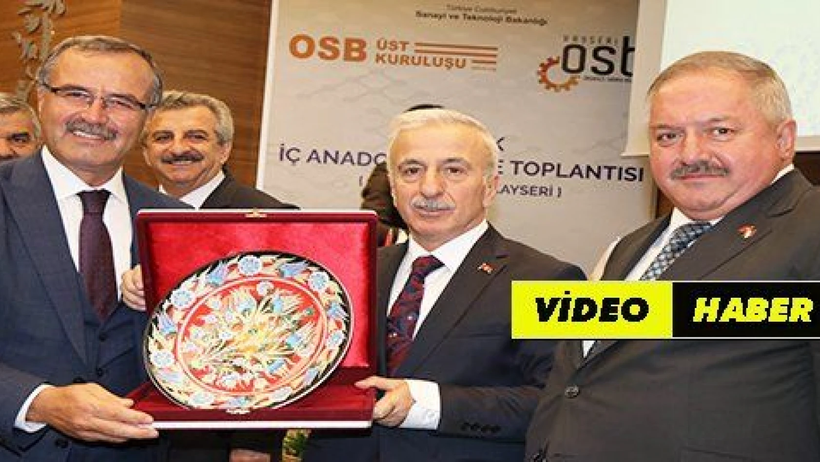 OSB yöneticileri Kayseri'de buluştu