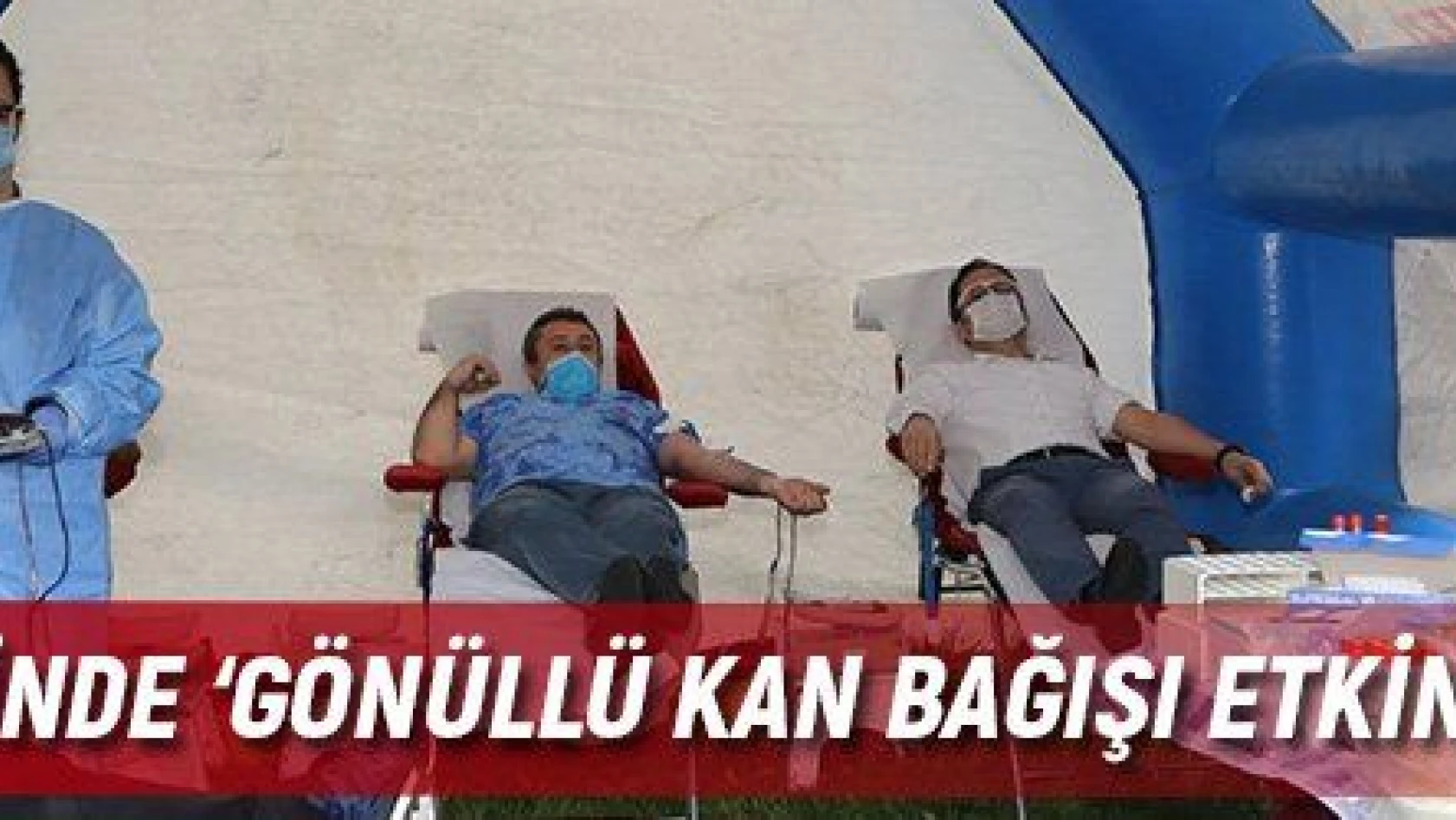 ERÜ Hastanelerinde 'Gönüllü Kan Bağışı Etkinliği' düzenlendi