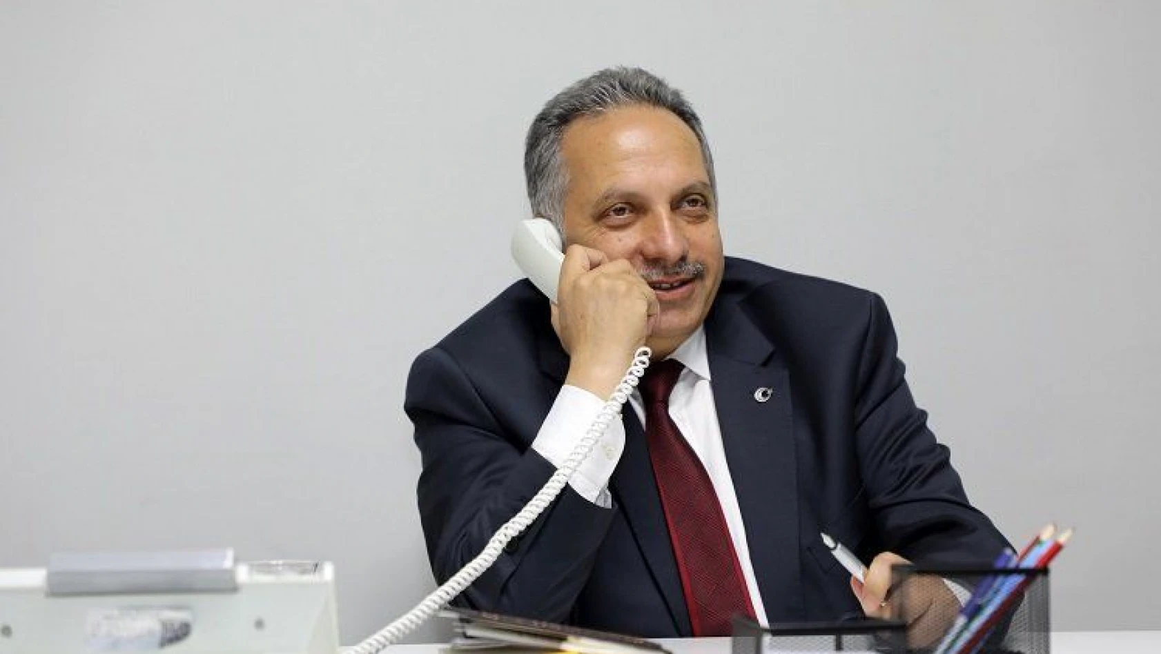'Alo! Ben Başkan Mustafa Yalçın'