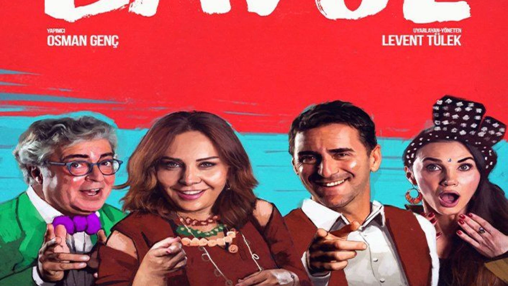 Kahkaha dolu yeni tiyatro oyunu 'bavul' Kayseri'de