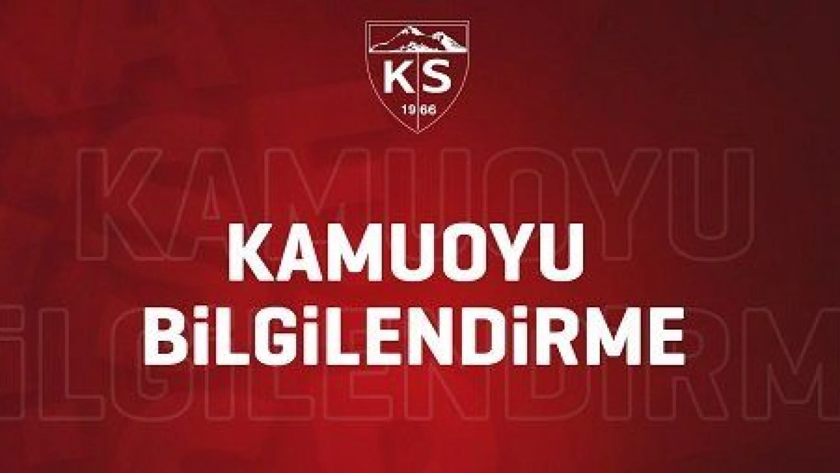 Kayserispor'da 1 futbolcu daha pozitif !