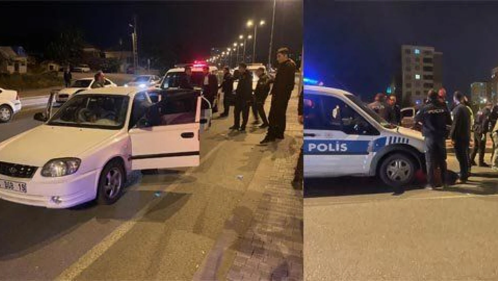 Kayseri'de polisten kaçan şüpheli kovalamaca sonucu yakalandı