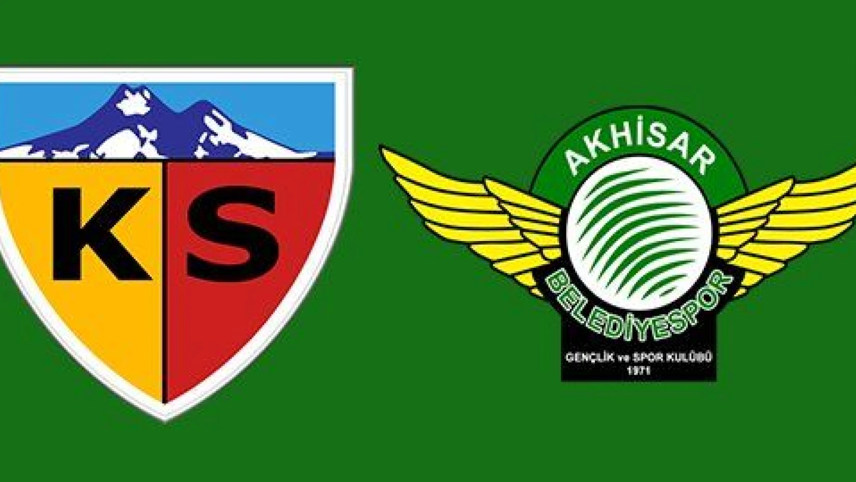 Kayserispor ile Akhisarspor 14.kez karşılaşacak 