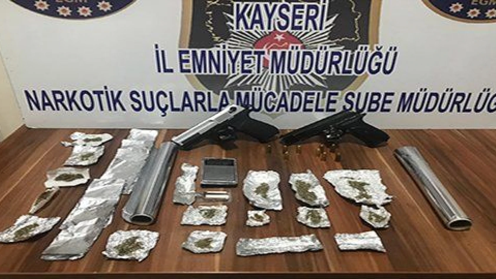 Kayseri'de uyuşturucu operasyonu: 7 gözaltı 