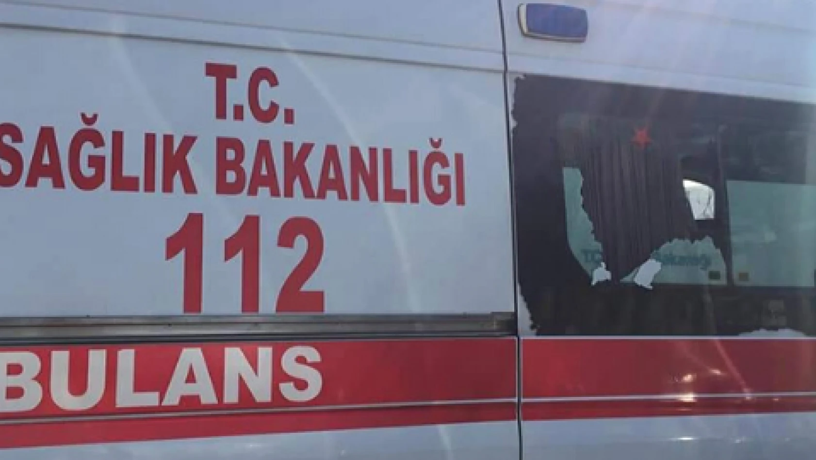 Kayseri'de sağlık ekiplerine saldırı