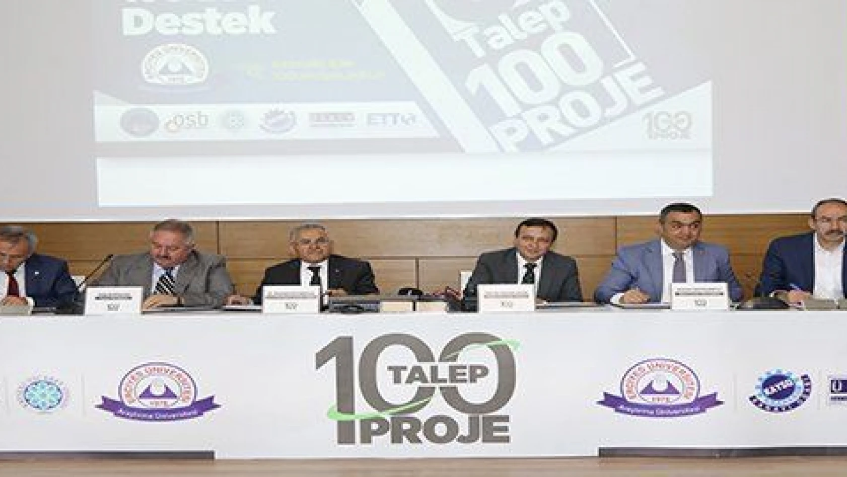 ERÜ'den Kayseri Sanayisine, Ticaretine ve Belediyelere 100'de 100 Proje Desteği