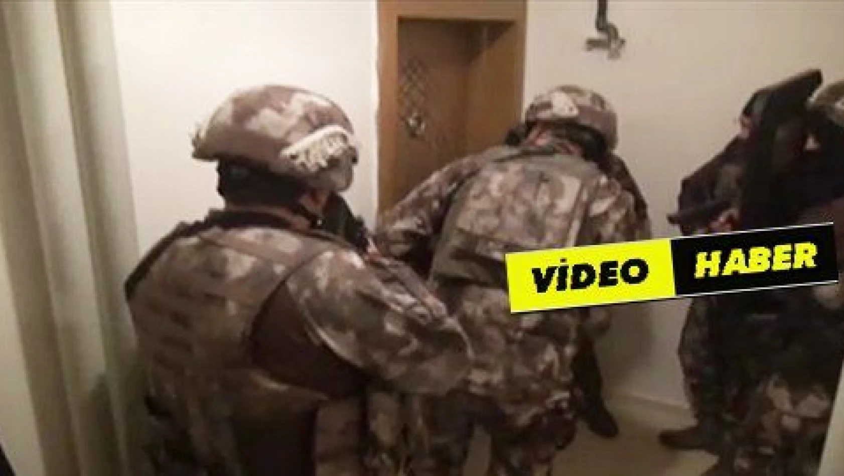 Kayseri'de YPG/PYD operasyonu: 4 gözaltı