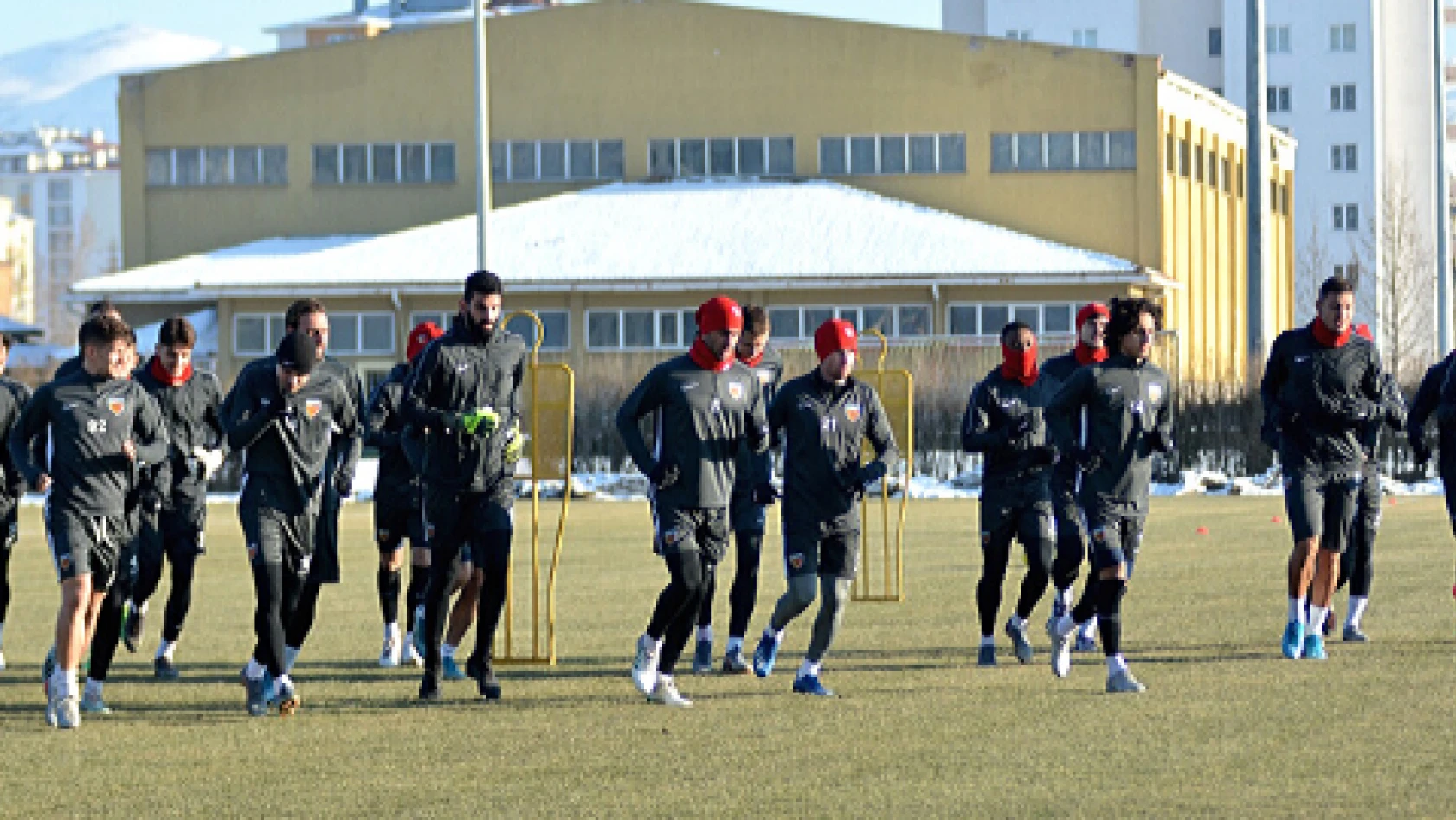 Kayserispor'da Konyaspor maçına hazırlanıyor