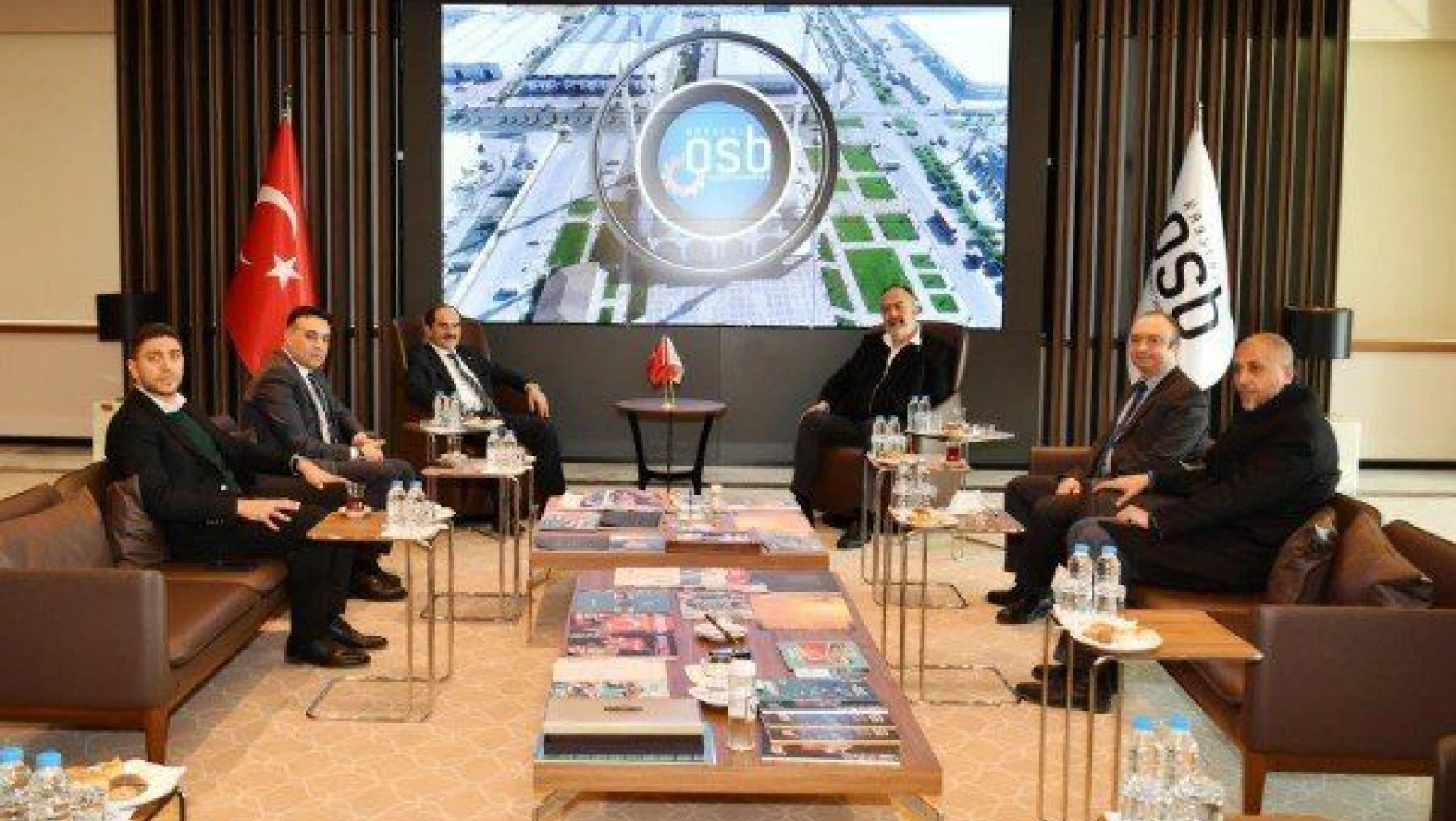 Kayseri'de kurum temsilcilerinden OSB'ye ziyaret