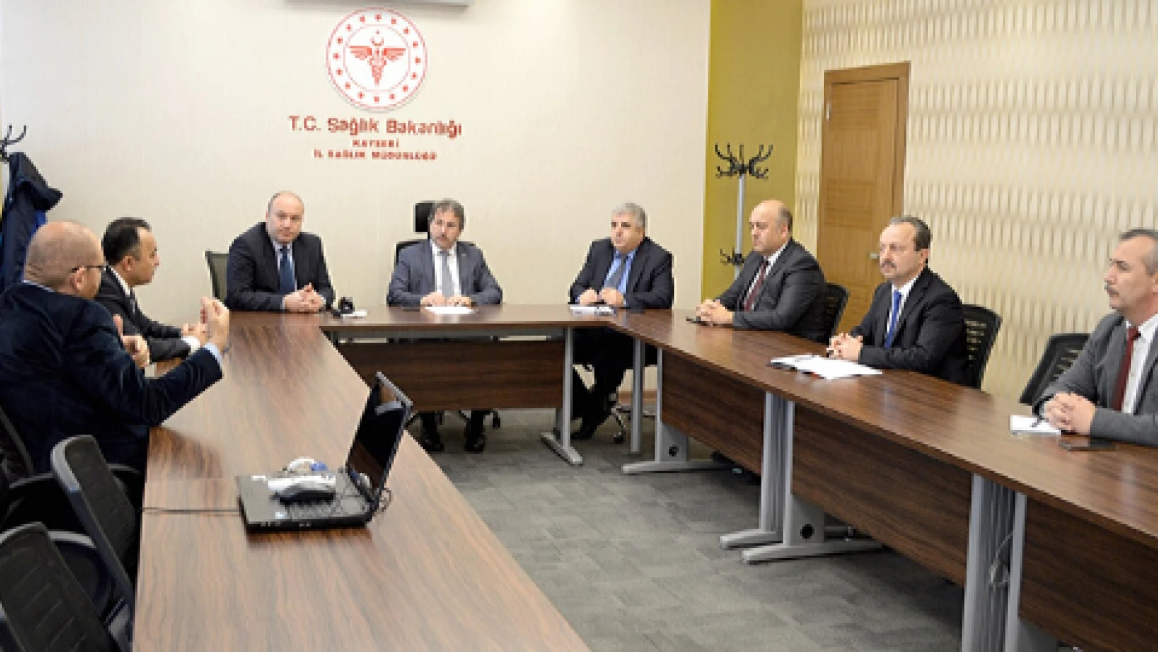 Kayseri'de koronavirüs bilgilendirme toplantısı düzenlendi