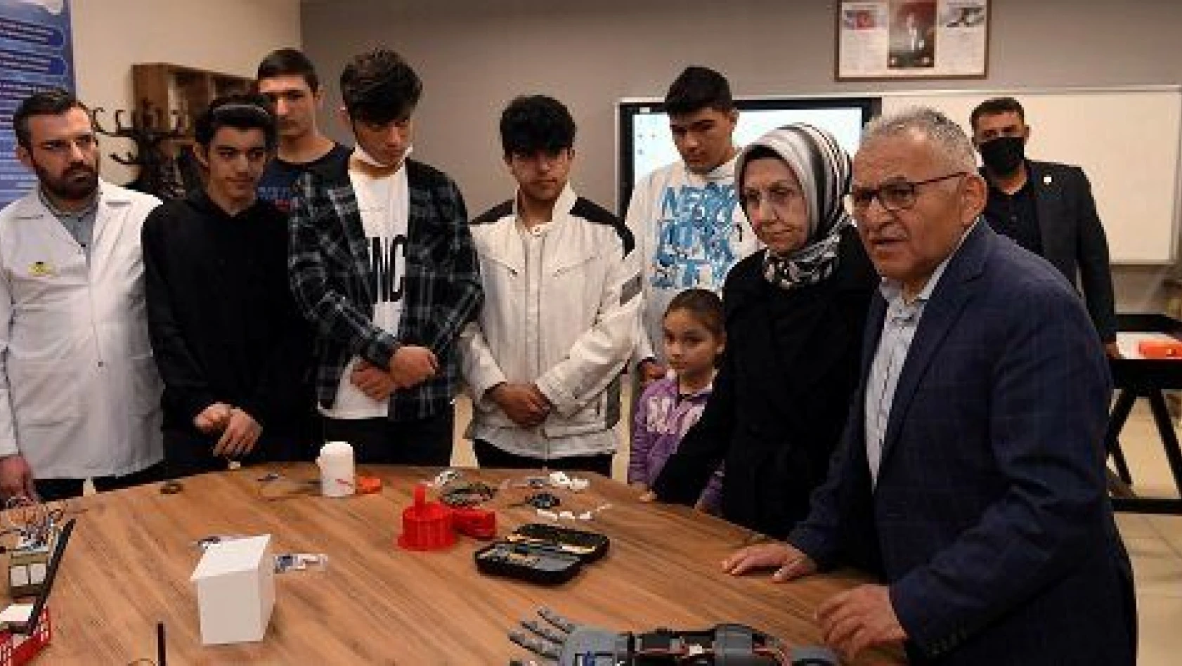 Başkan Büyükkılıç, Gençlik Projesi'nde öğrencilerle buluştu