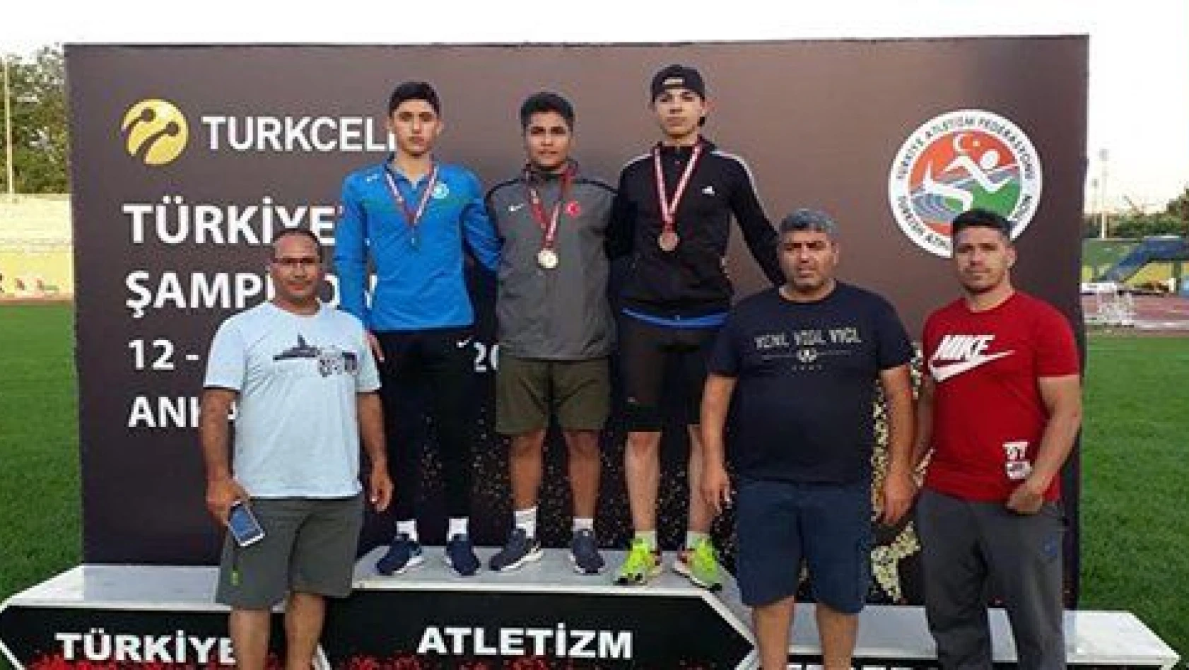 Kayserili Atletler Ankara'dan 4 madalya ile döndü 