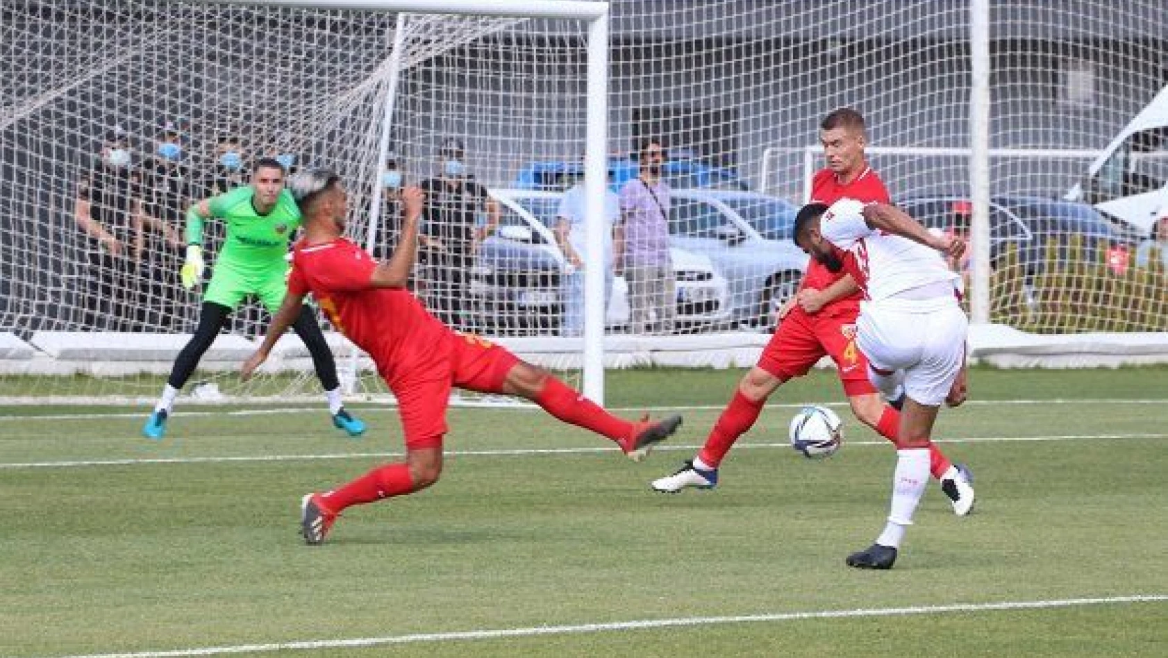 Kayserispor Samsunspor ile hazırlık maçında karşılaştı 