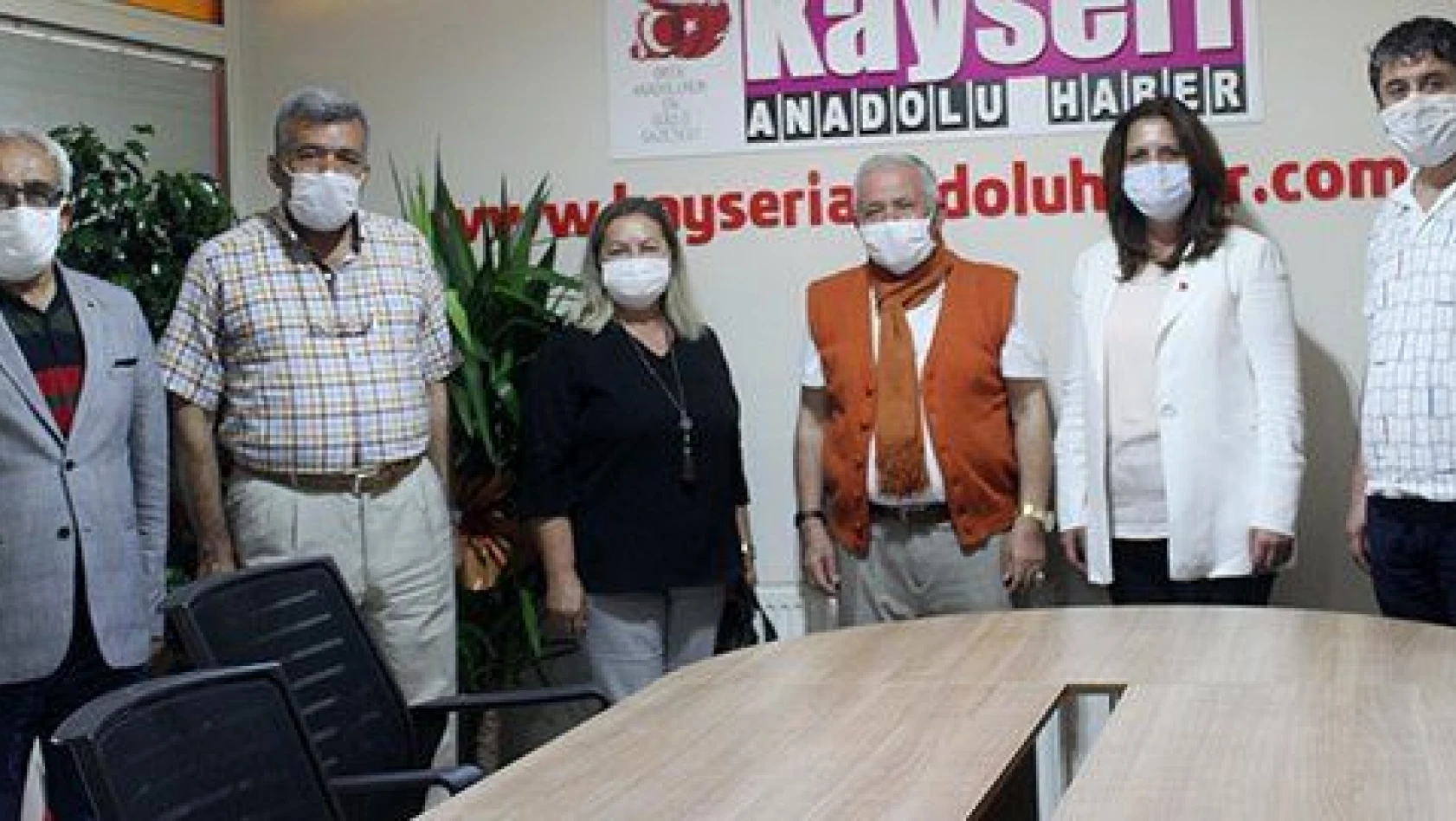 CHP'den Anadolu Haber'e ziyaret