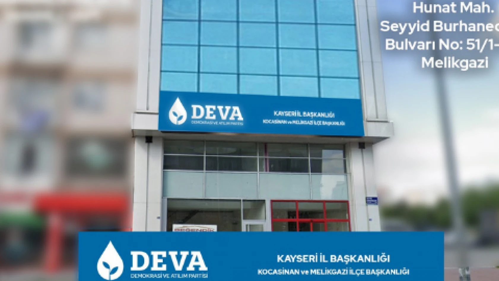 DEVA Partisi'nin binası yakında açılıyor