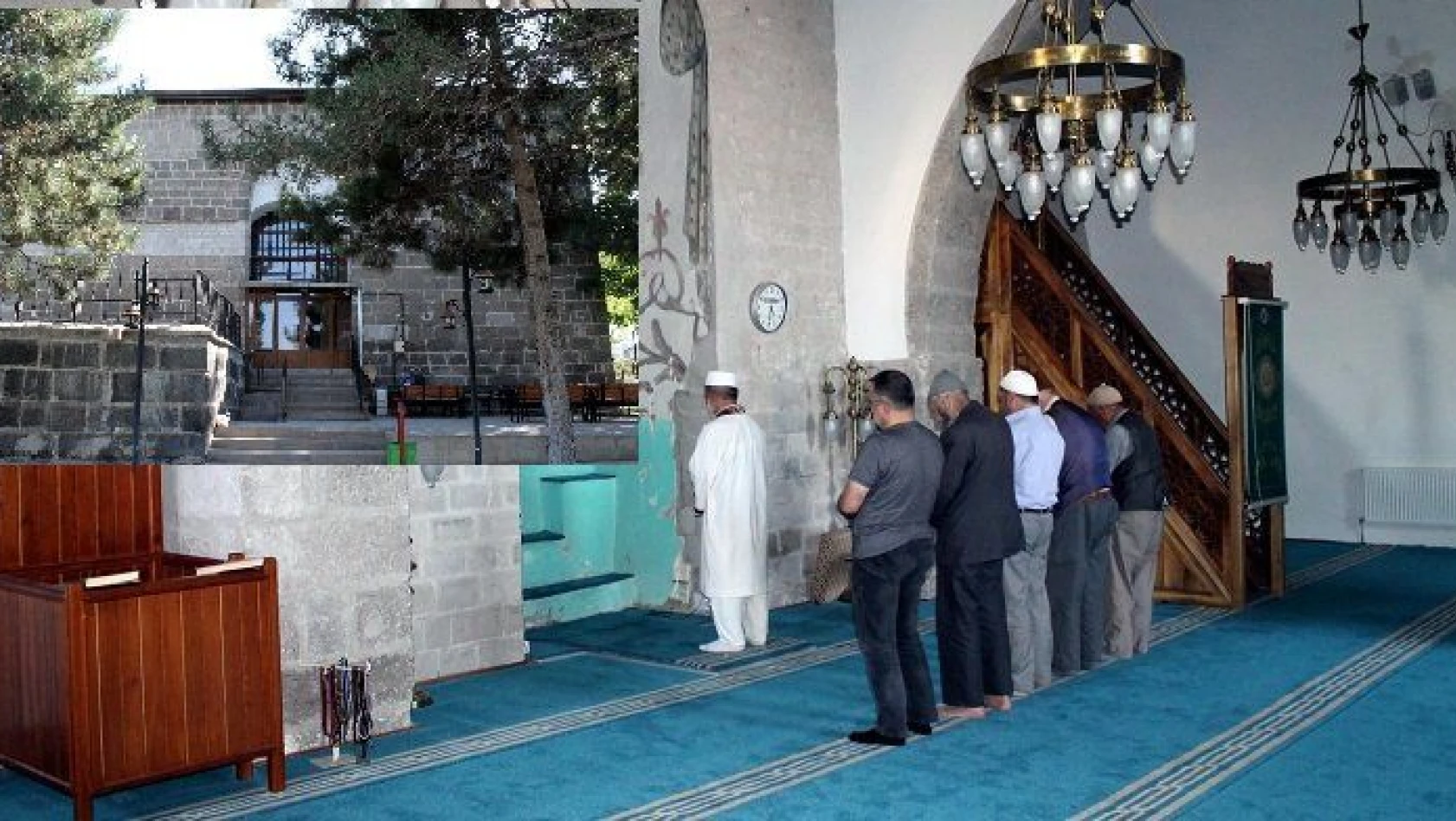 Tarihi cami 1279 yıldır Müslümanlara hizmet veriyor
