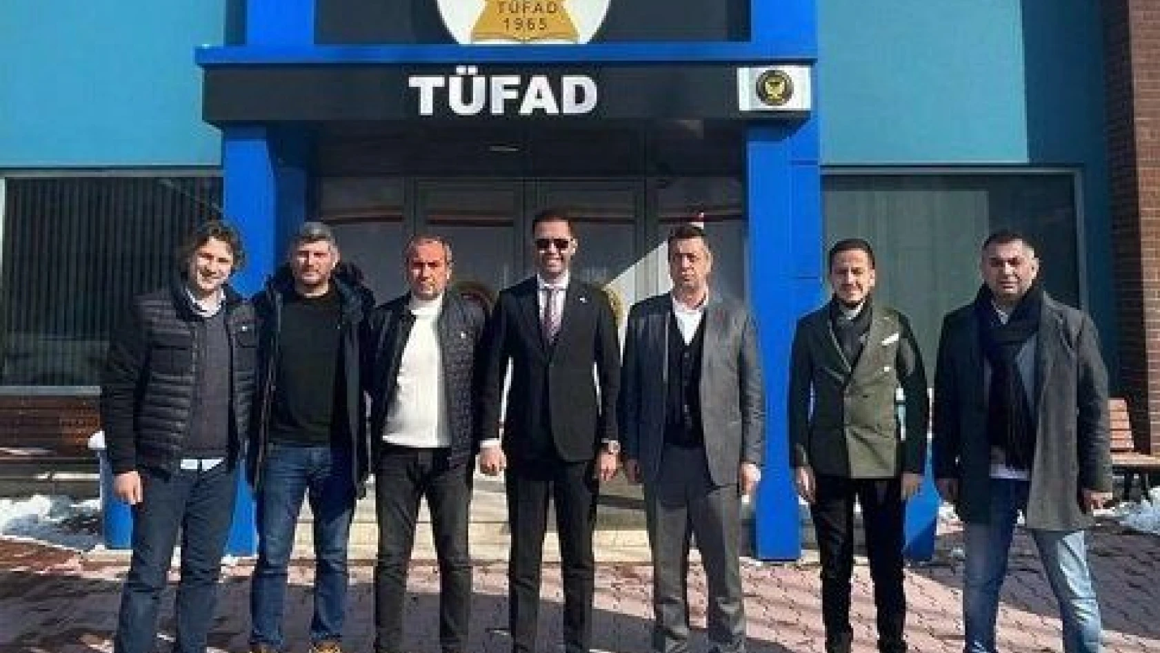 Kayseri EMAR Grup Futbol Kulübü'nden TÜFAD'A ziyaret