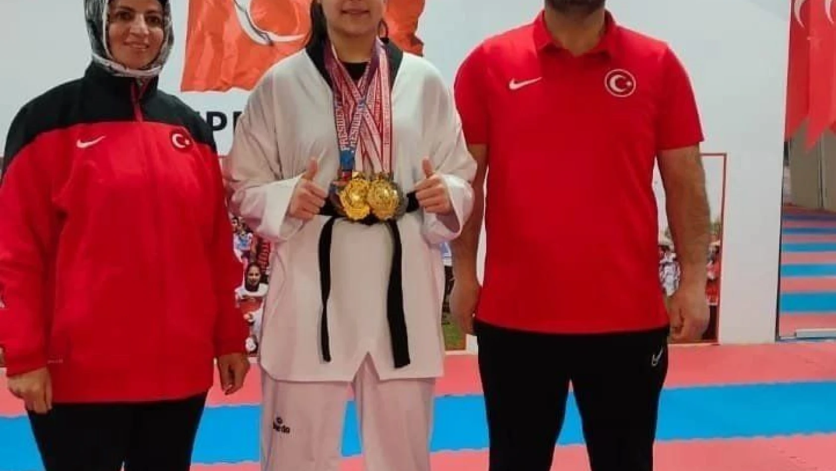 Fatma Arslan, olimpiyat üçüncüsü oldu