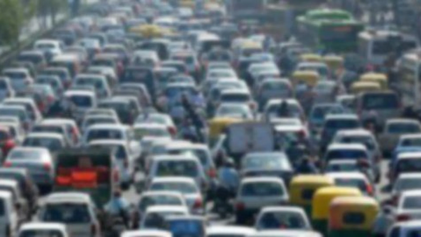 Kayseri'de trafiğe kayıtlı araç sayısı 370 bin