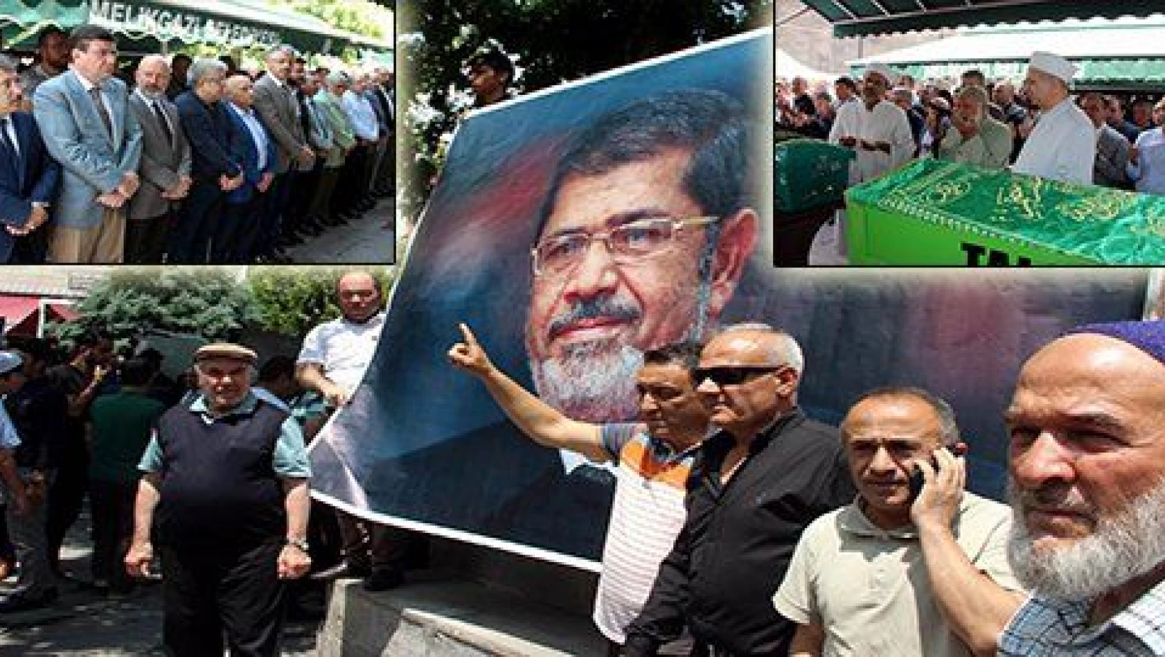 Binlerce kişi Mursi için gıyabi namazında saf tuttu 