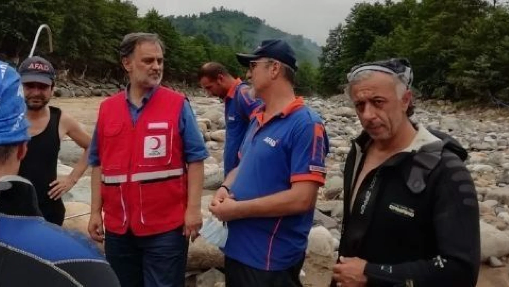 Kayseri 'den Rize 'ye yardım ekibi