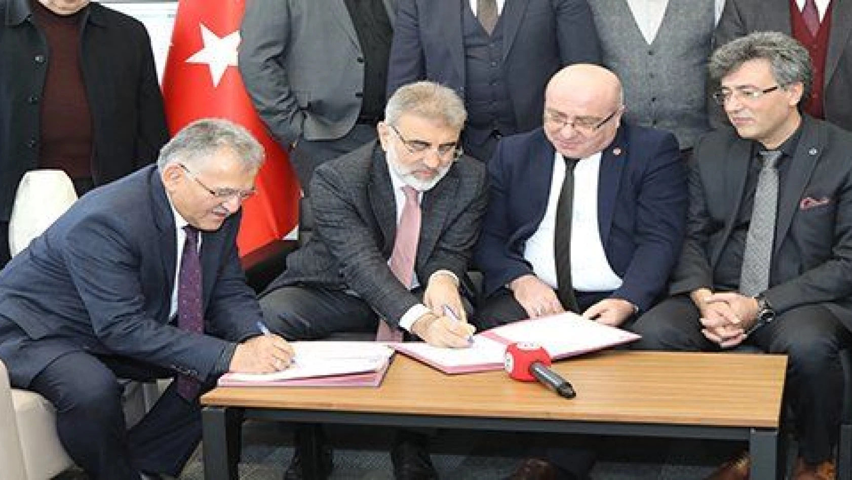 Kayseri Üniversitesi ile Mimarsinan OSB Arasında İşbirliği Ön Protokolü İmzalandı