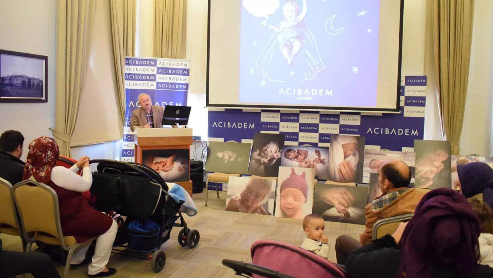 Acıbadem Kayseri Hastanesi prematüre bebekleri ve ailelerini misafir etti 