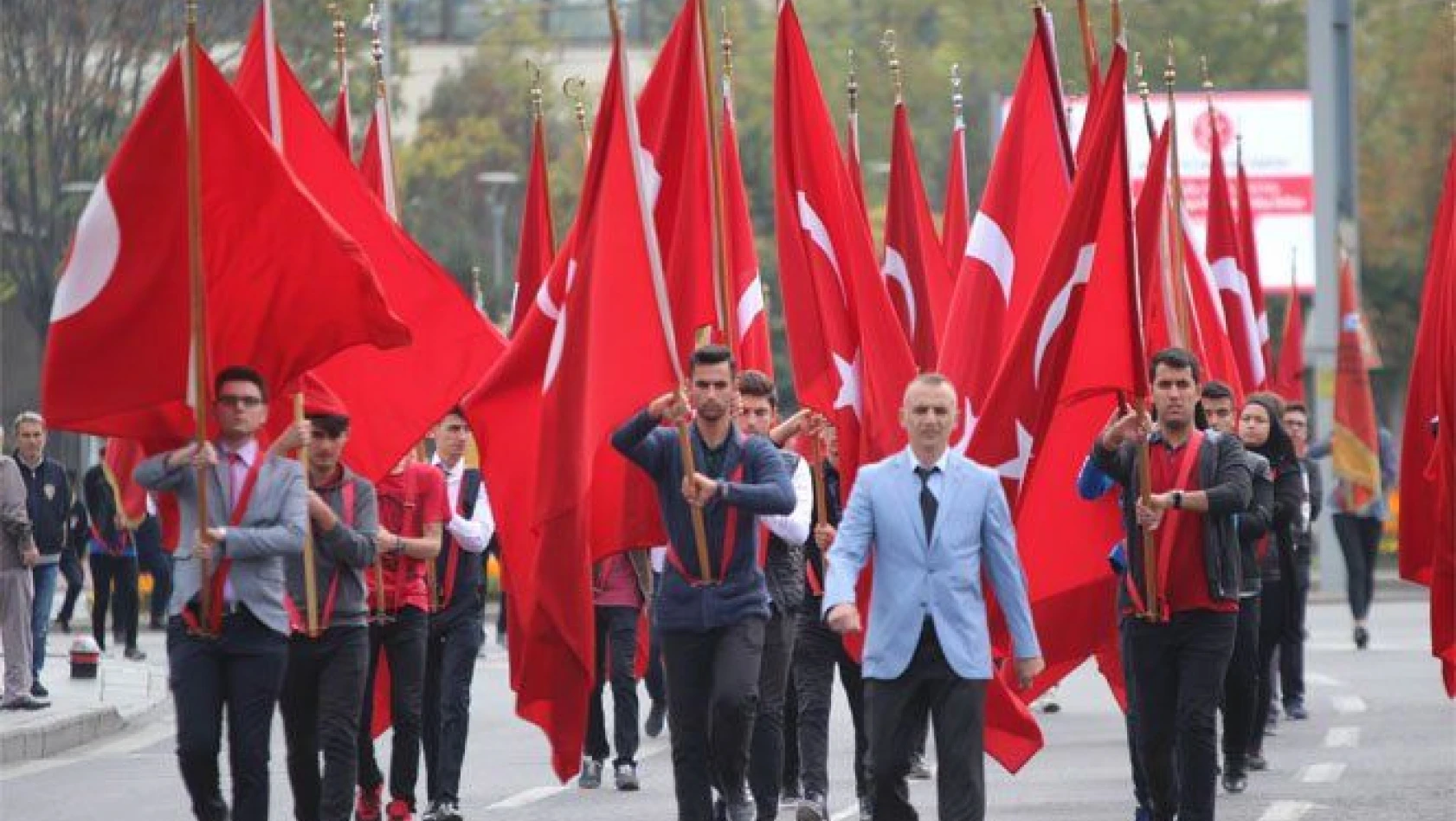 Kayseri'de 29 Ekim Provası