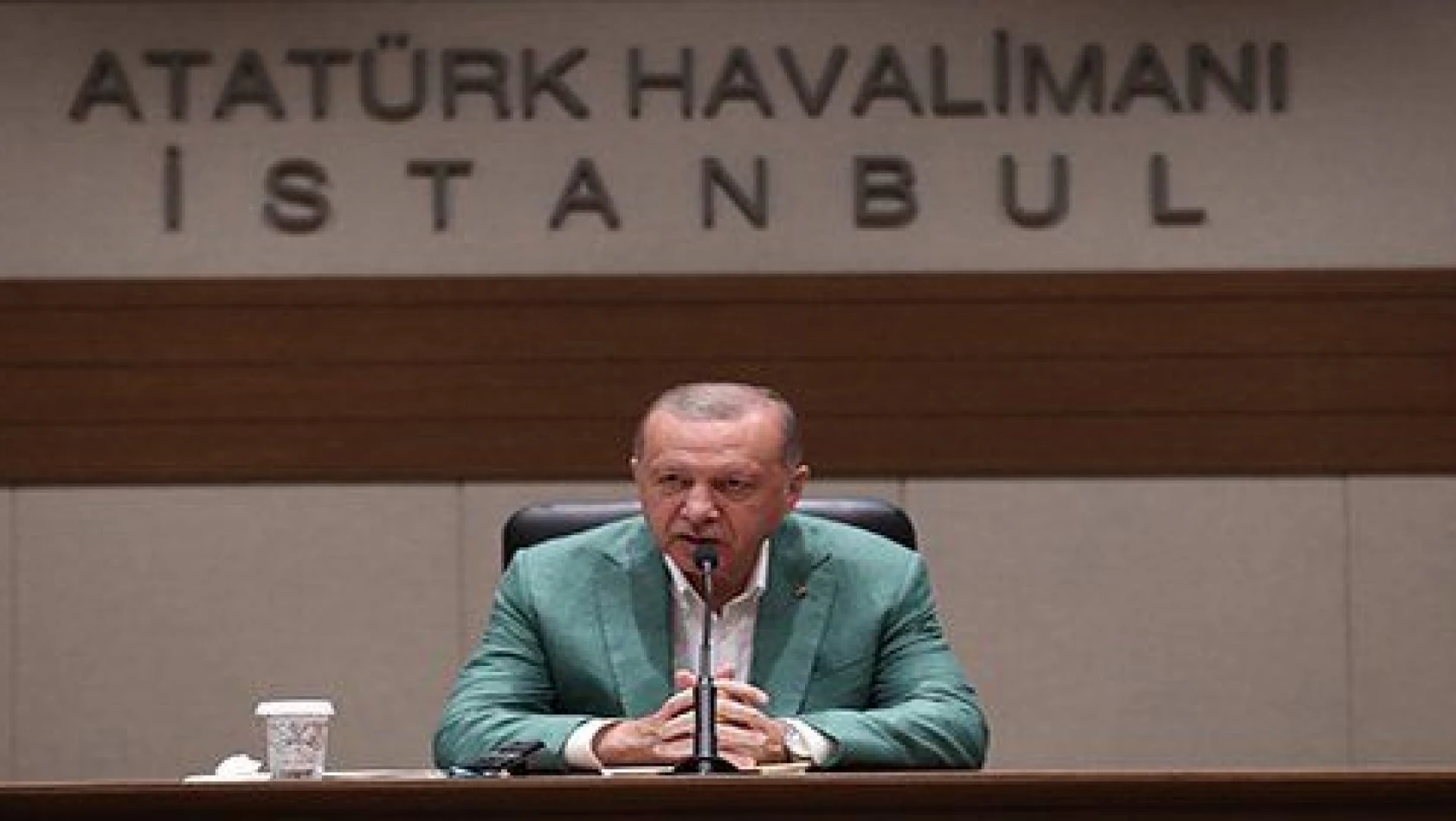 Cumhurbaşkanı Erdoğan: 'Sınırda hazırlıklarımız tamam'