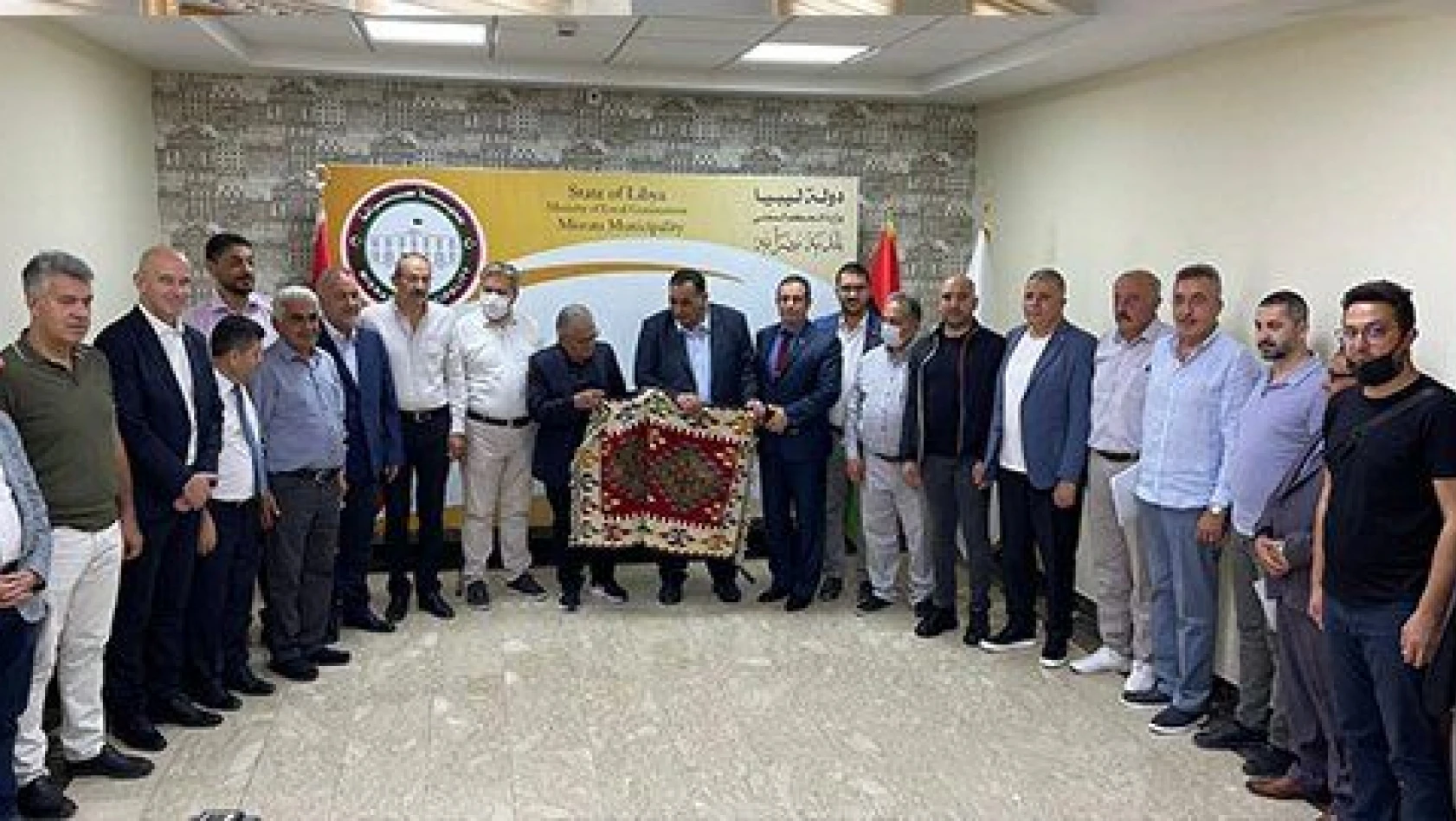 Kardeş Şehir Başkanları Libya'da buluştu
