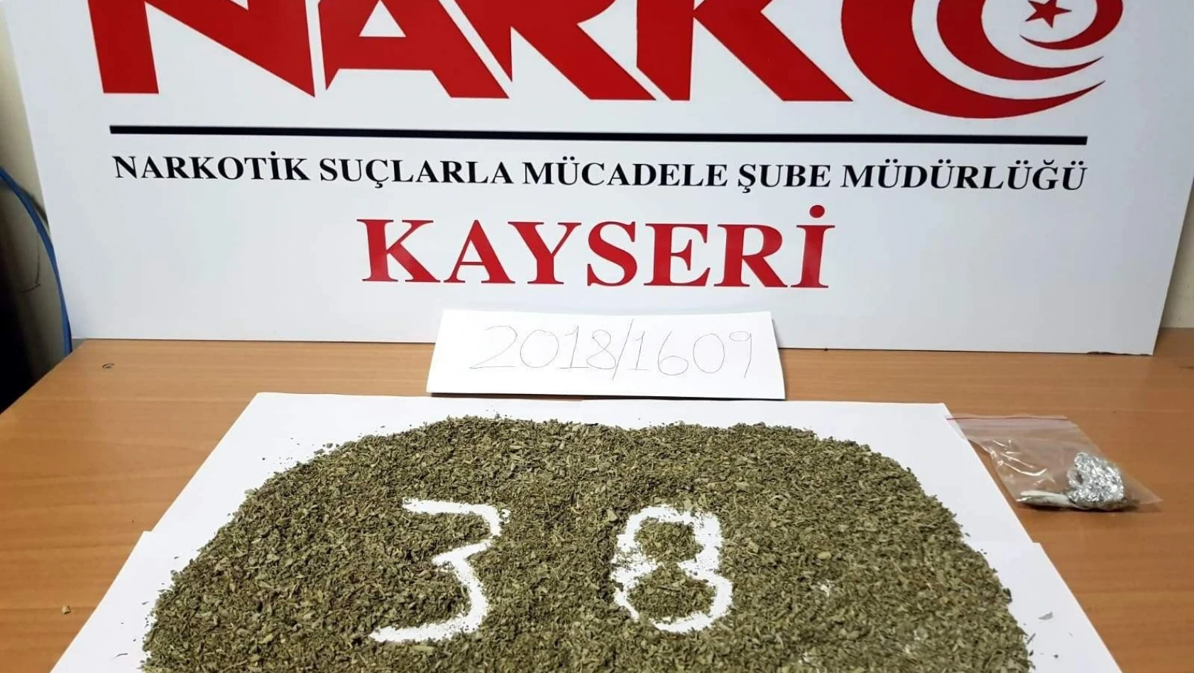 Kayseri'de uyuşturucu operasyonu 