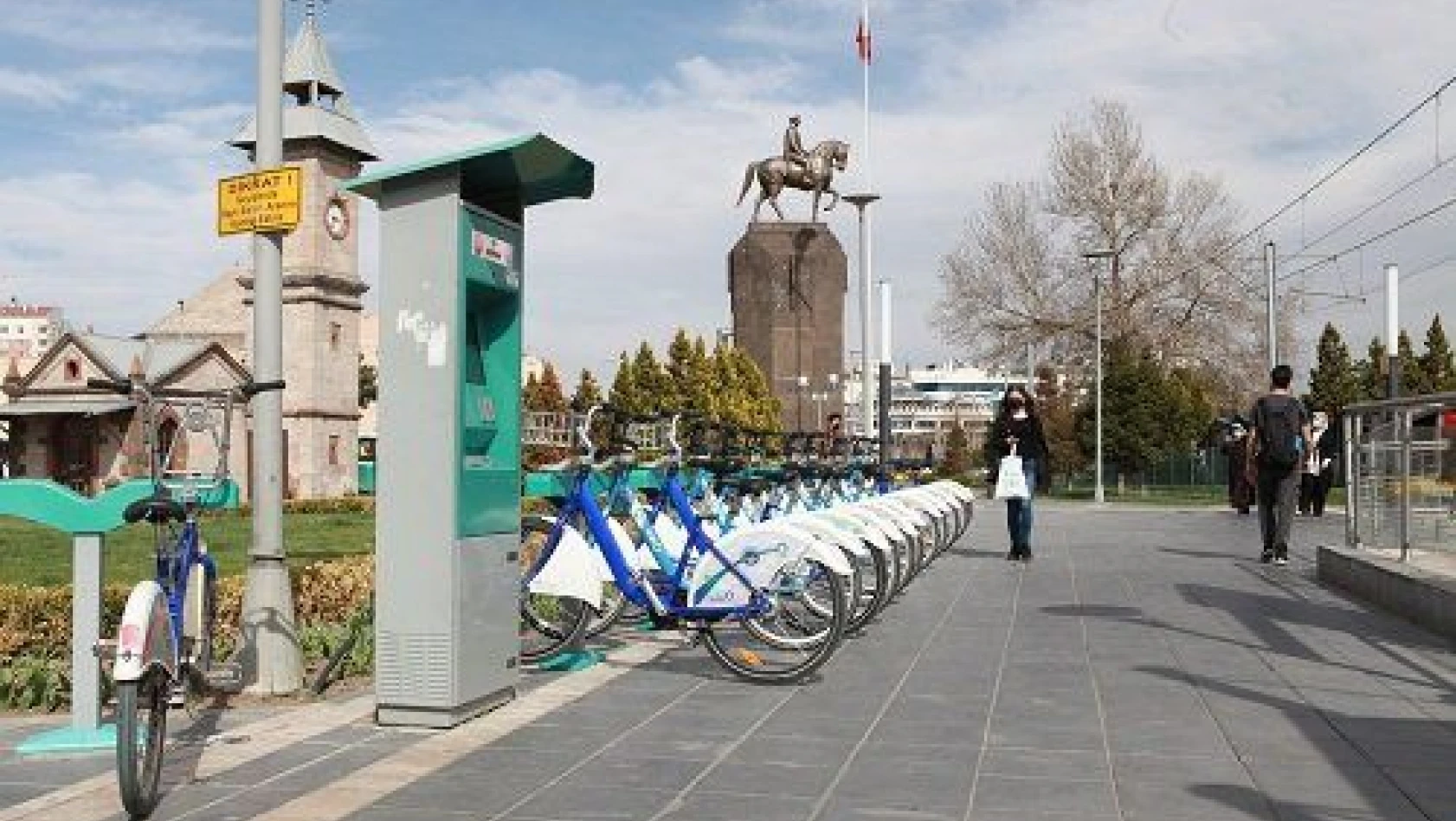 KAYBİS ile Kayserililer dünyanın etrafını 72 kez dolaşacak kadar bisiklet kullandı