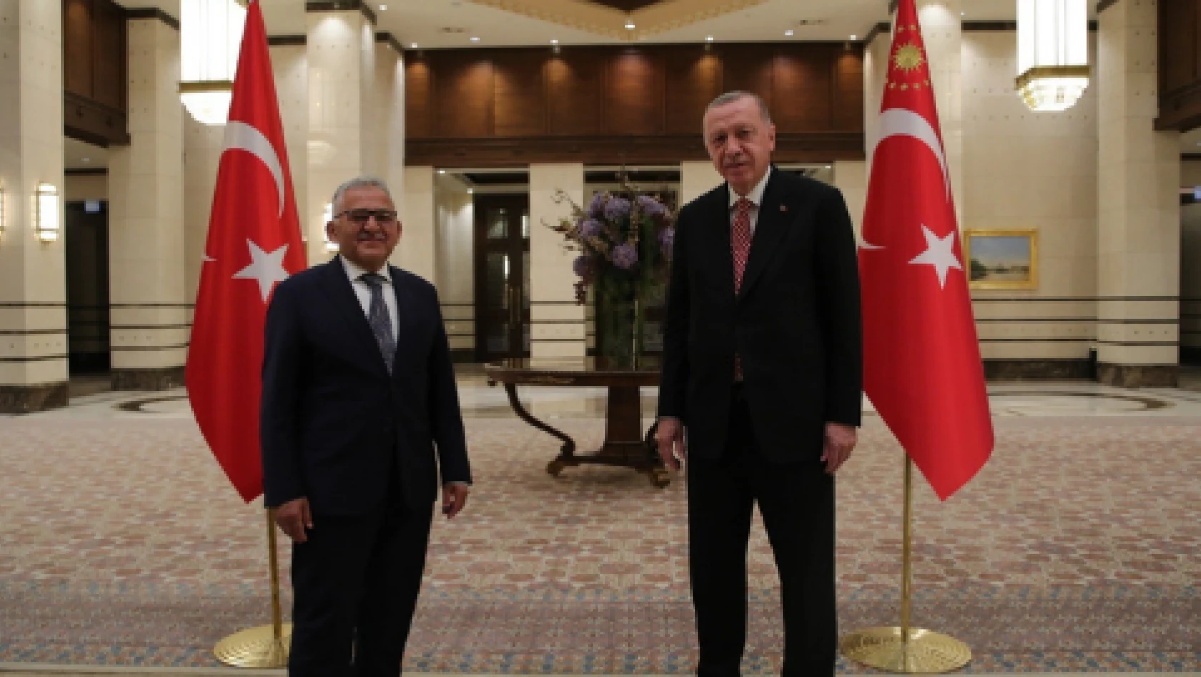 Büyükkılıç, Cumhurbaşkanı Erdoğan ile görüştü