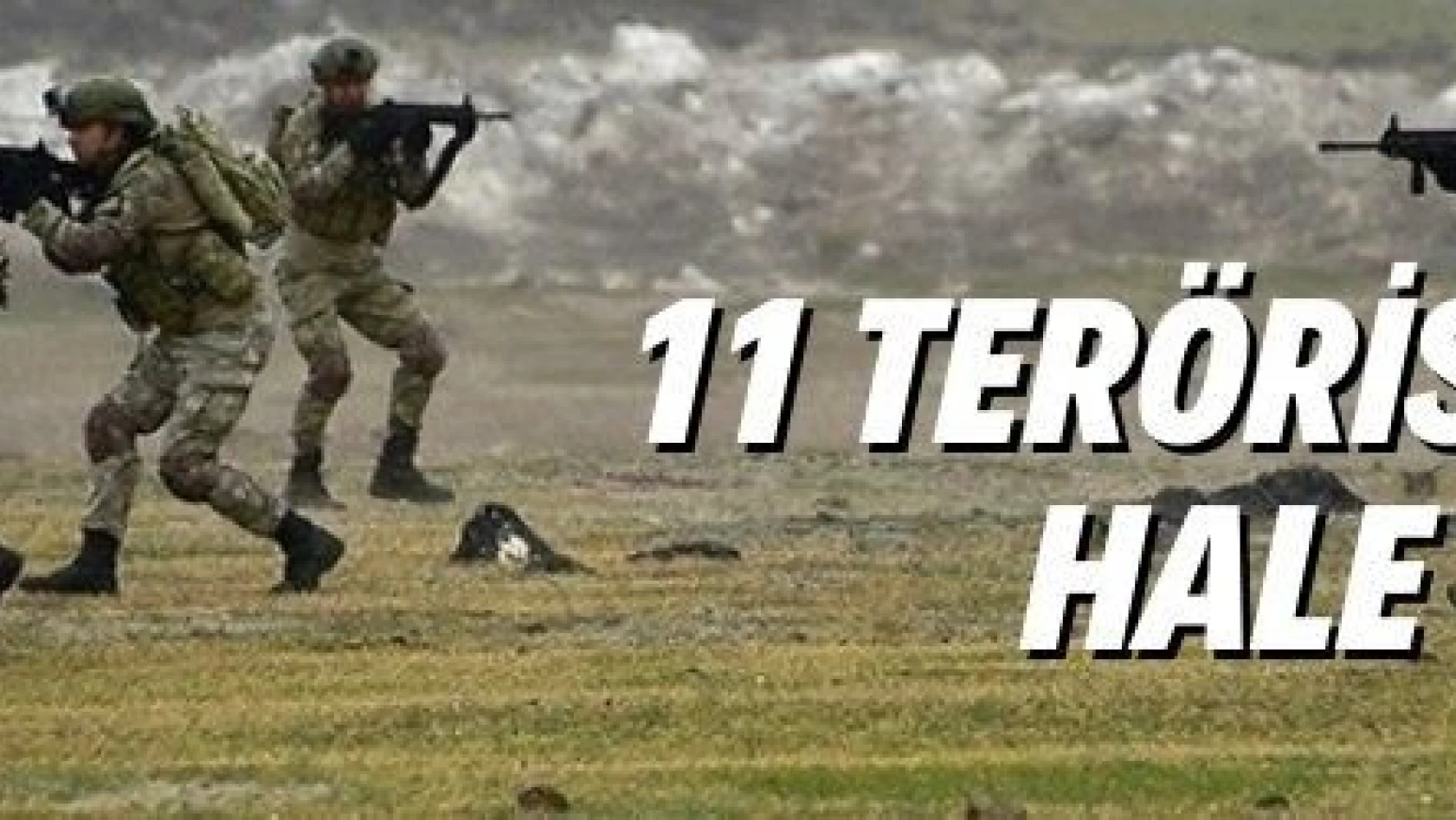 Barış Pınarı bölgesinde 11 PKK/YPG'li terörist etkisiz hale getirildi