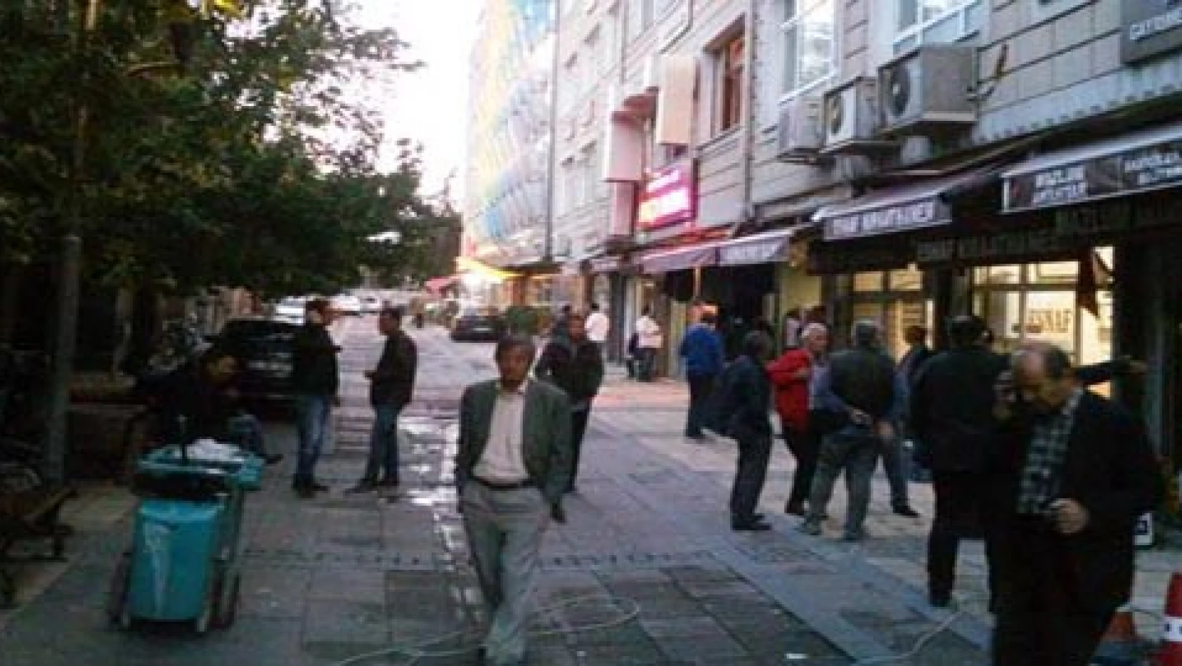 Burası da Kayseri'nin 'kahvehane' sokağı