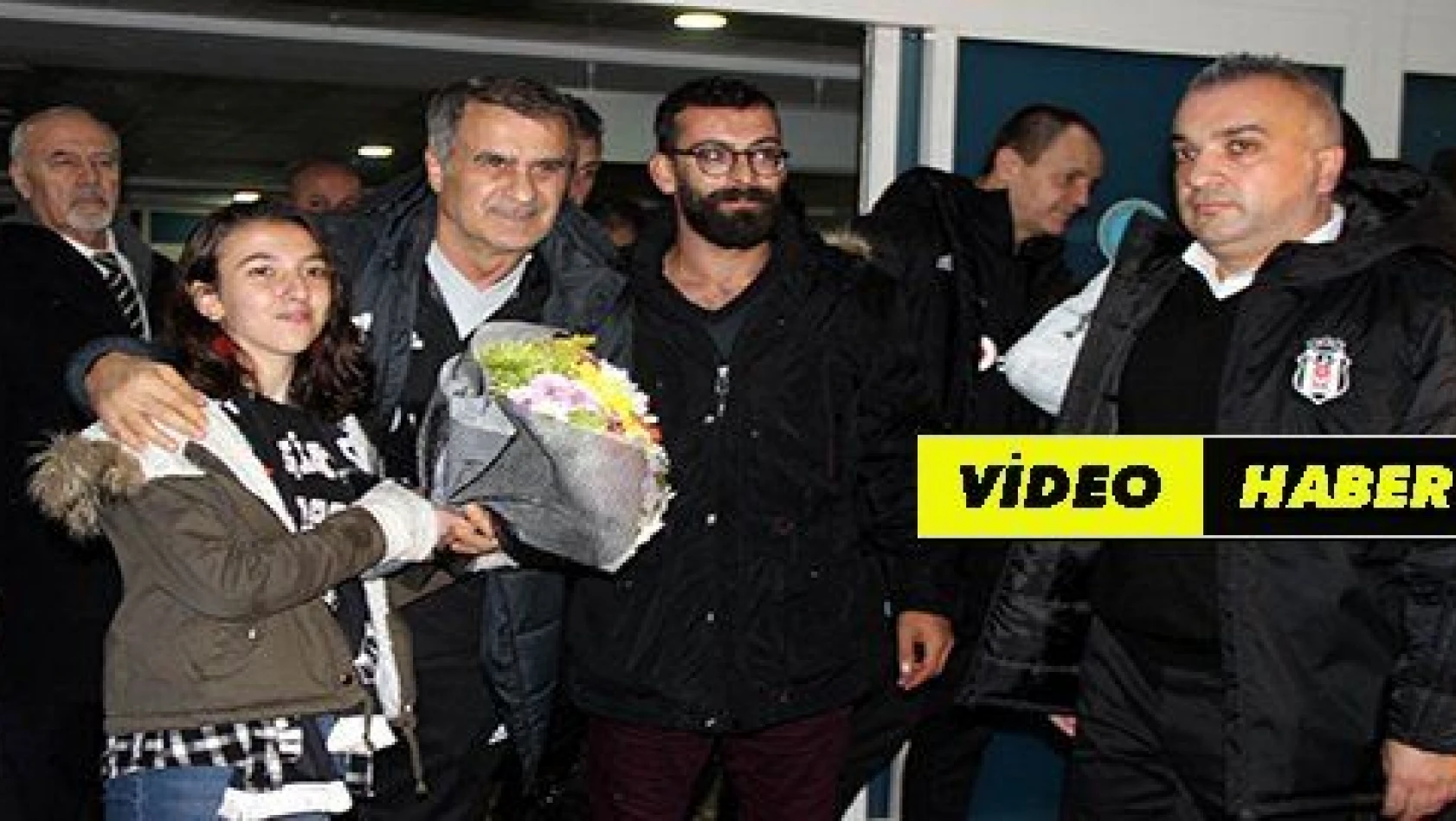 Beşiktaş kafilesi Kayseri'ye geldi 