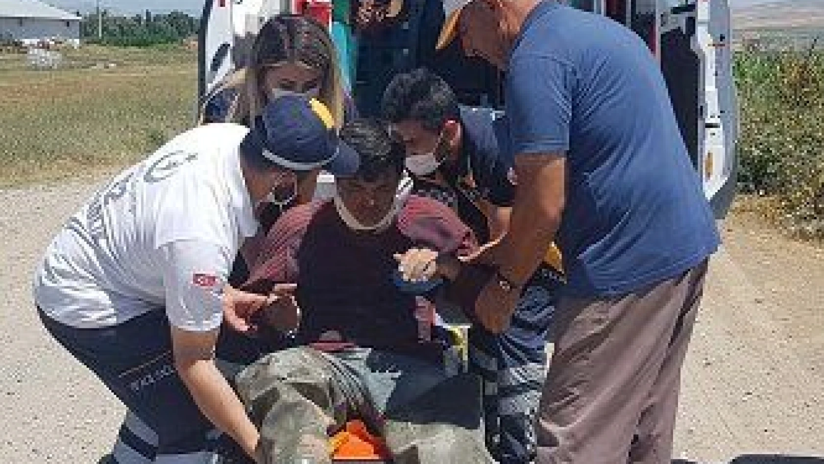 Kayseri'de motosiklet kazası: 1 yaralı