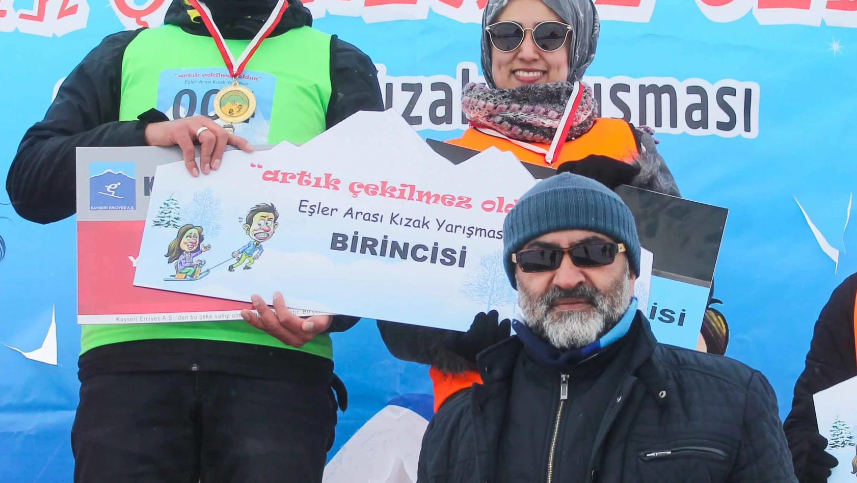 Erciyes'te Artık Çekilmez Oldun Yarışmasının Finali Yapıldı 