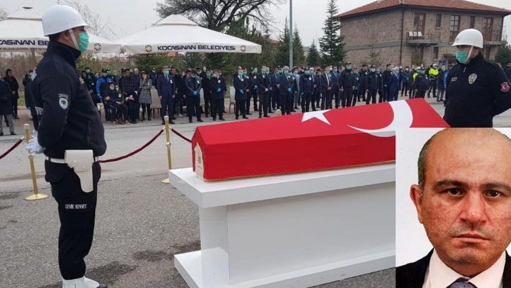 Kayseri'de kazada ölen Asayiş Şube Müdürü, toprağa verildi