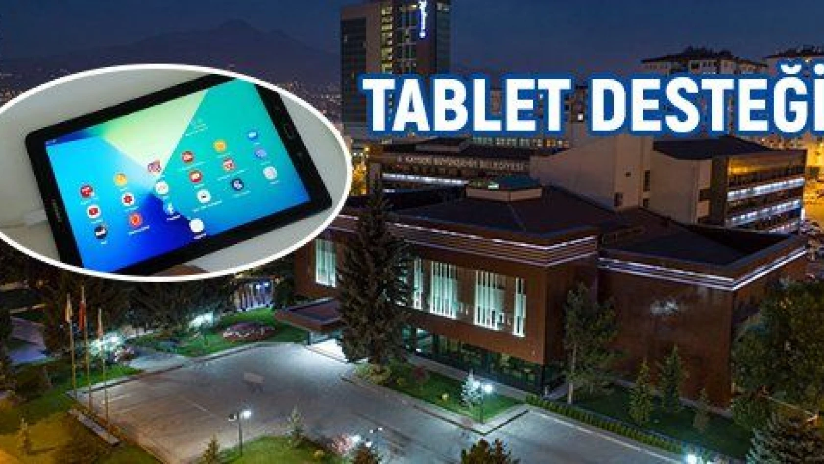 Milli Eğitim Bakanlığı'na 10 bin tablet desteği