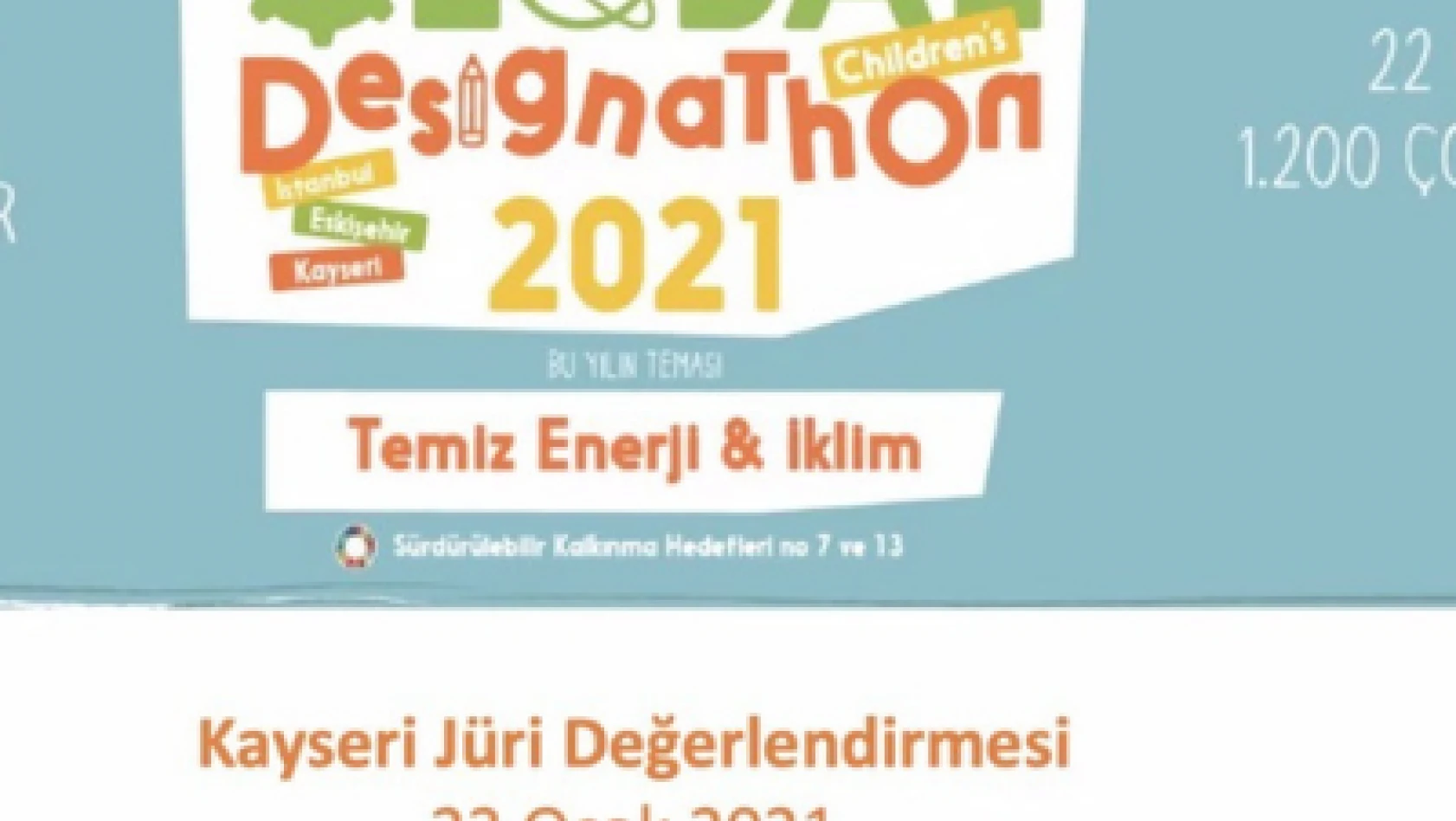 Çocukların Küresel Tasarım Maratonu 2021 gerçekleştirildi