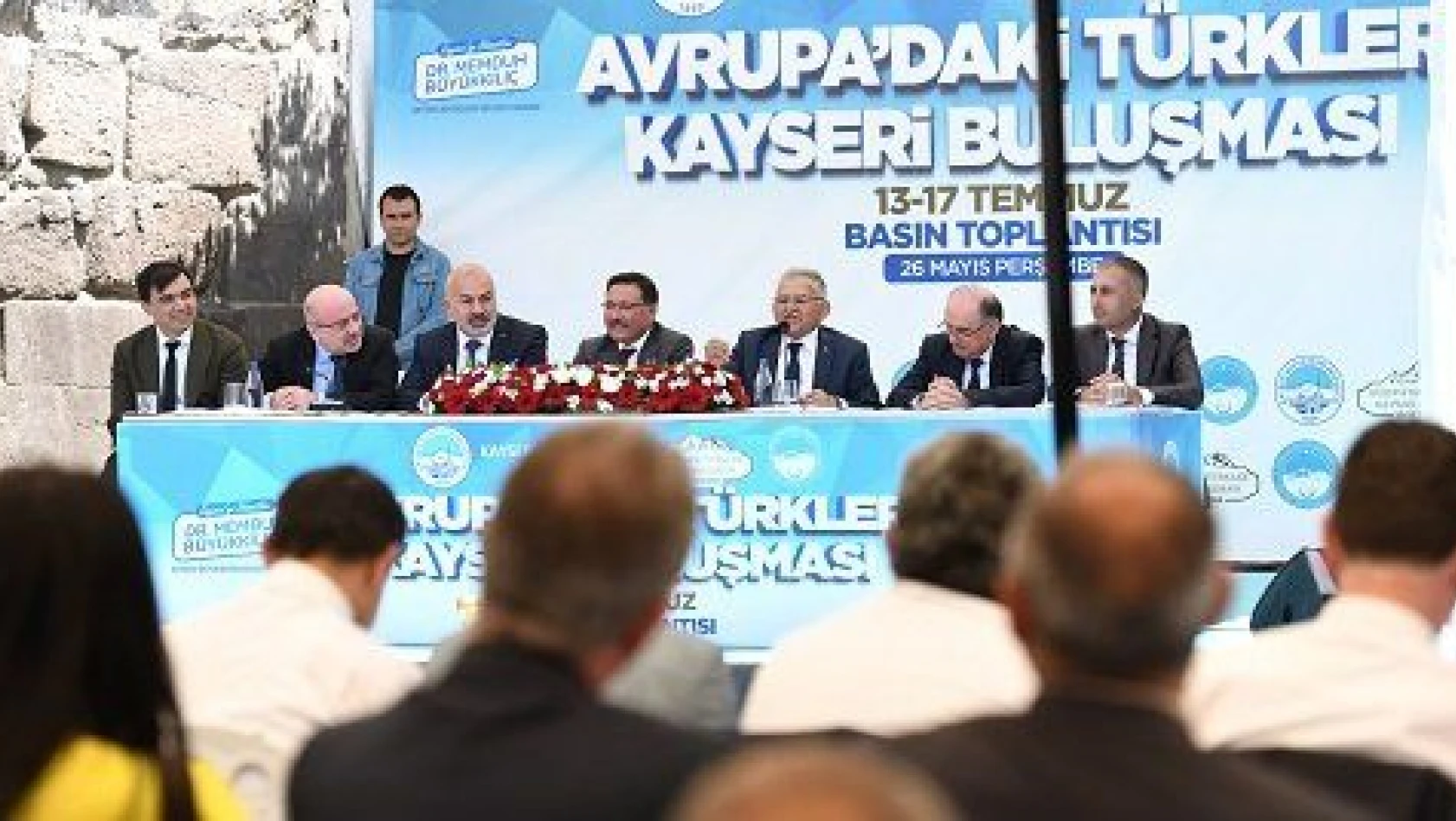 Avrupa'daki Türkler Kayseri'de buluşuyor