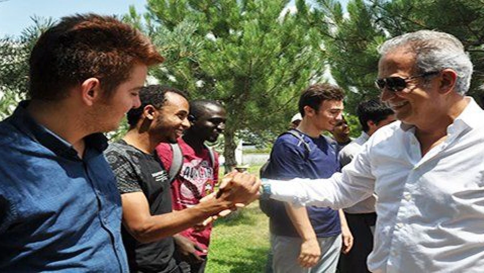 İl Milli Eğitim Müdürü Ekinci Uluslararası Şht.Ömer Halis Demir İHL de Öğrencilerle Bir Araya Geldi