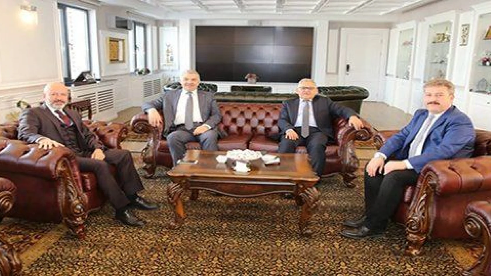 Kayseri Büyükşehir ve İlçe Belediye Başkanları Melikgazi'de