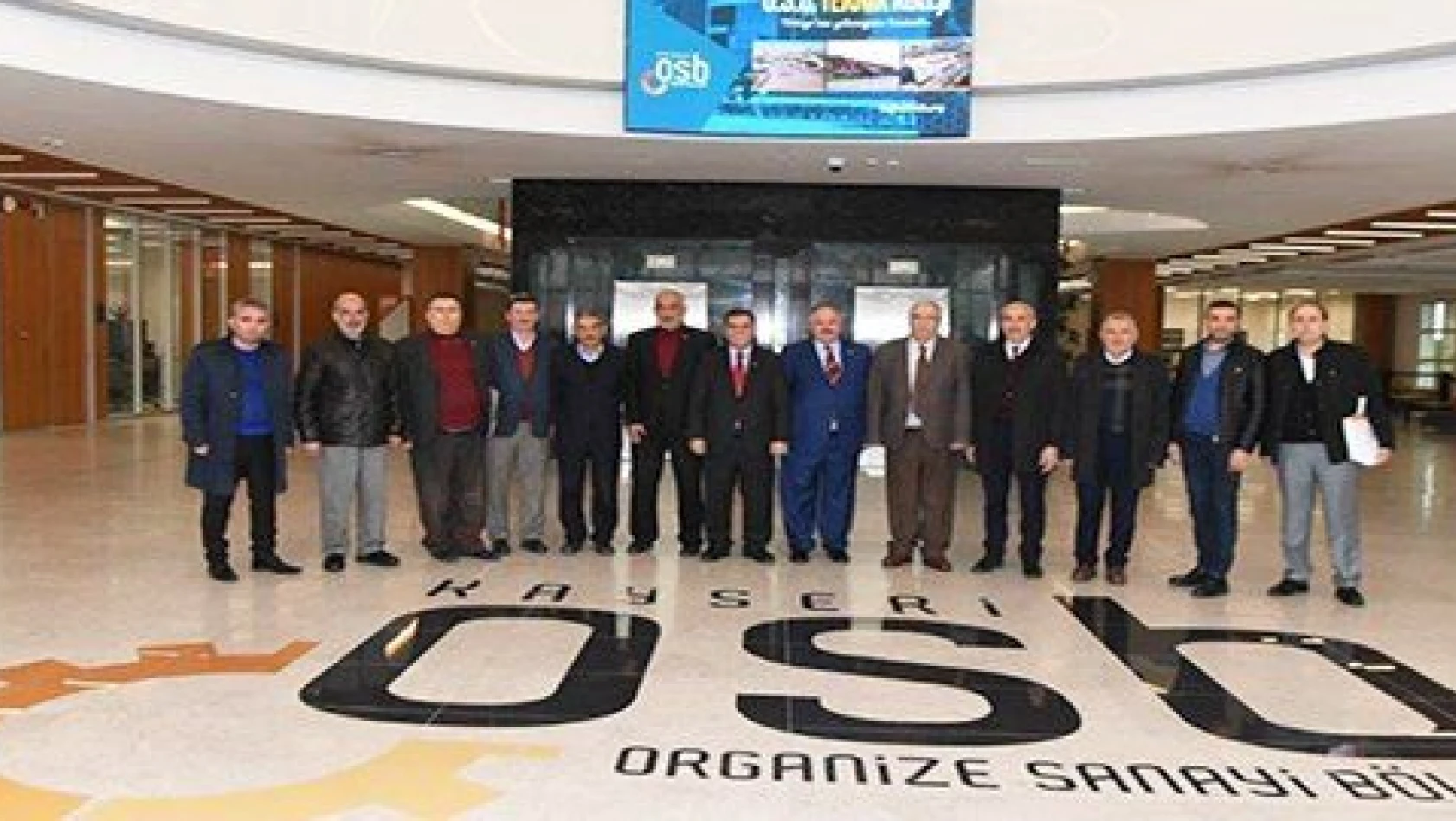 Kayseri Esnaf Oda Başkanlarından Kayseri OSB'ye Ziyaret 