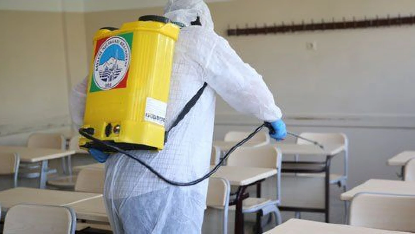 Eğitim öncesi okullar dezenfekte edildi