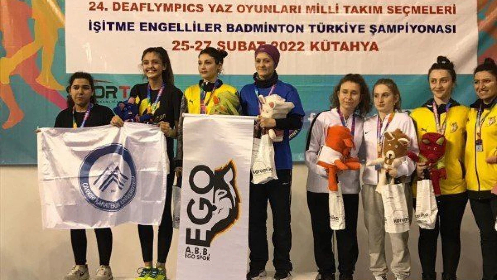 Türkiye Şampiyonası'ndan Kayseri'ye 2 altın madalya