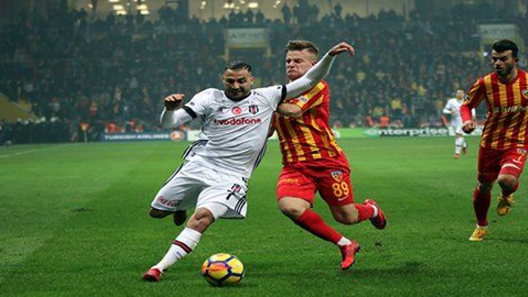 Beşiktaş ile Kayserispor 45. kez karşılaşacak 